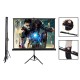 Dopah Tripod Projector Screen 70" X 70" (6' X 6') Matt White